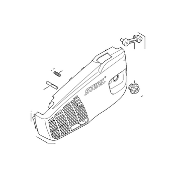 STIHL Kettingtandwieldeksel - 1137 640 1708