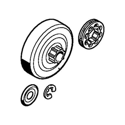 STIHL Set ringkettingtandwiel .325" 8t - 1141 007 1003 STIHL STIHL Set ringkettingtandwiel .325" 8t - 1141 007 1003