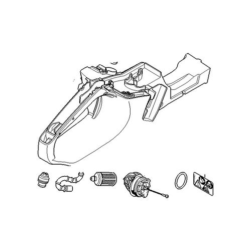 STIHL Tankhuis - 1141 350 0824 STIHL STIHL Tankhuis - 1141 350 0824
