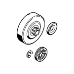 STIHL Set ringkettingtandwiel .325" 8t - 1125 007 1000 STIHL STIHL Set ringkettingtandwiel .325" 8t - 1125 007 1000