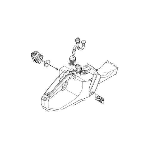 STIHL Tankhuis - 1140 350 0840 STIHL STIHL Tankhuis - 1140 350 0840