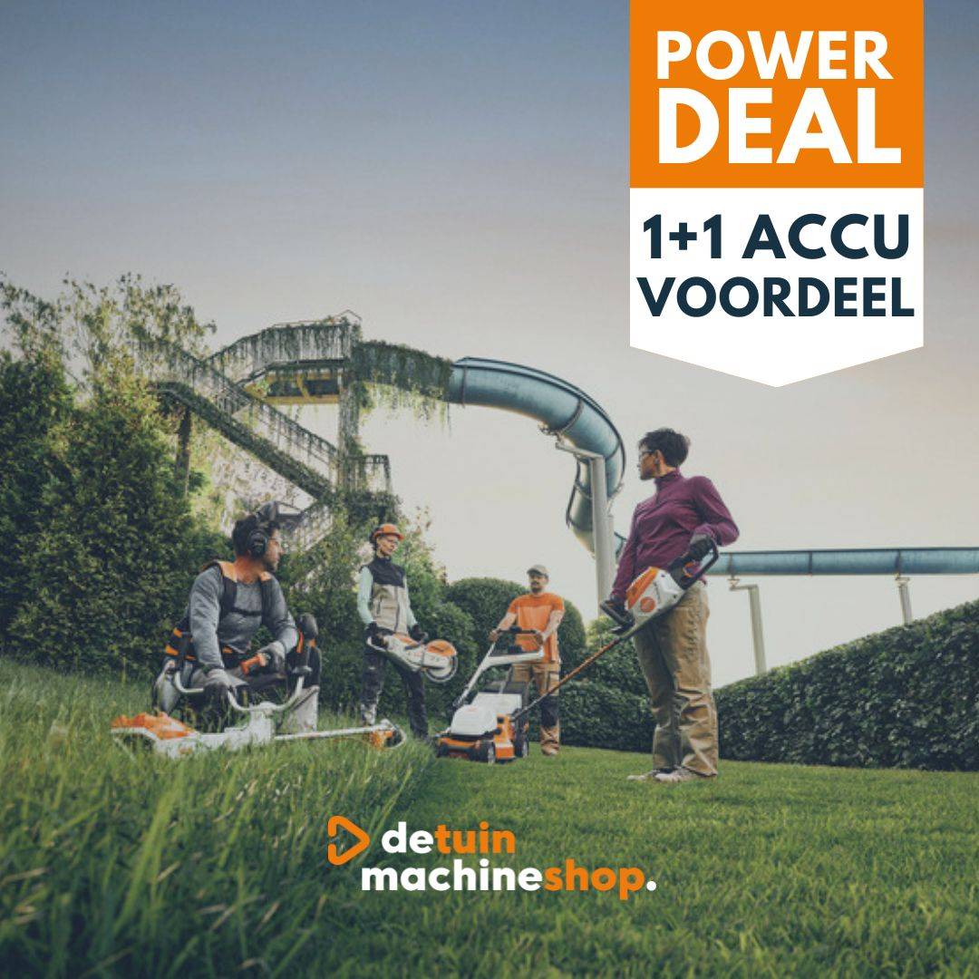 1 + 1 accu voordeel