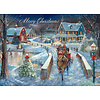 Evening Sleigh Bells Boxed Christmas Cards