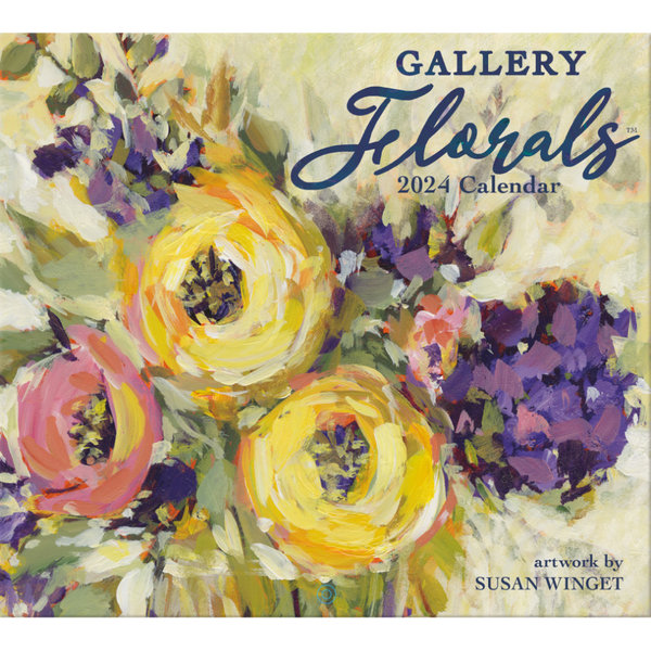 Lang Gallery Florals 2024 Große Kalender