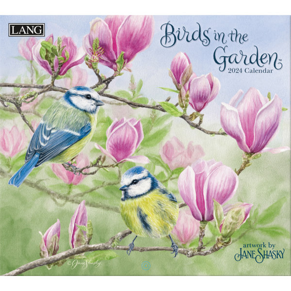 Lang Birds In The Garden 2024 Grote kalender
