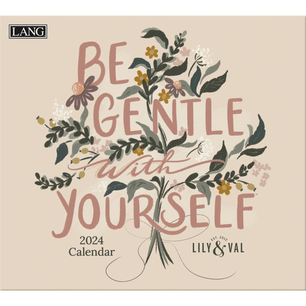 Lang Be Gentle With Yourself 2024 Große Kalender