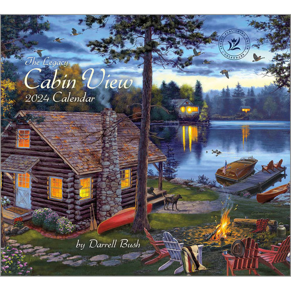 Legacy Cabin View 2024 Grote Kalender