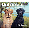 Must Love Dogs 2024 Grote Kalender