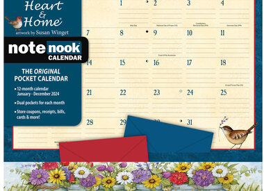 Note Nook Pocket Calender 2024