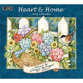 LANG Heart and Home Kalender 2025