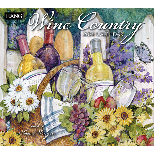 LANG Wine Country Kalender 2025