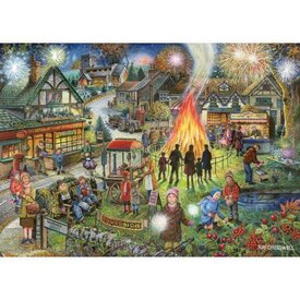 The House of Puzzles Herbstgrünes Puzzle 1000 Teile
