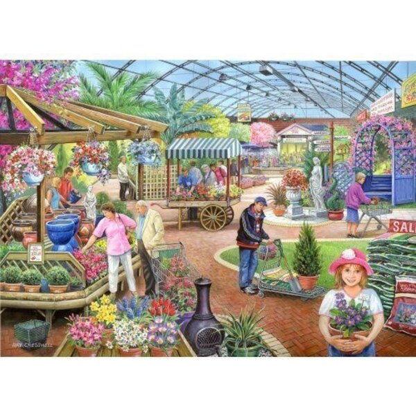 The House of Puzzles At The Garden Centre Puzzle 1000 Pieces