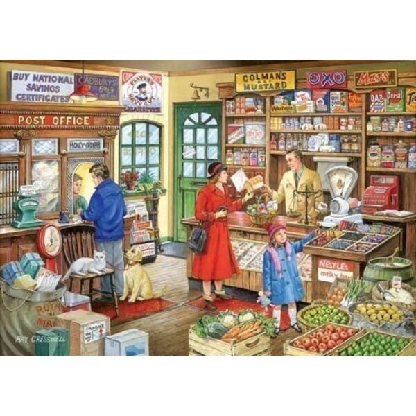 The House of Puzzles Corner Shop Puzzel 1000 Stukjes