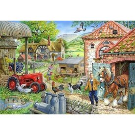 The House of Puzzles Manor Farm Puzzle 1000 Pieces