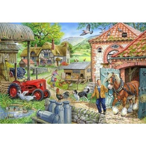 Manor Farm Puzzle 1000 Pieces