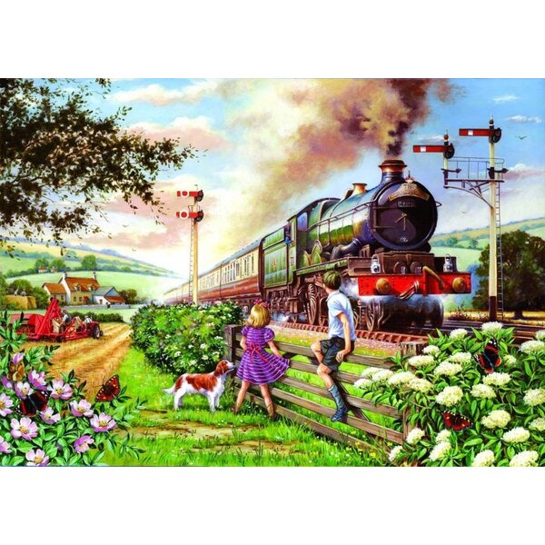 The House of Puzzles Railway Children Puzzle 500 Pieces XL