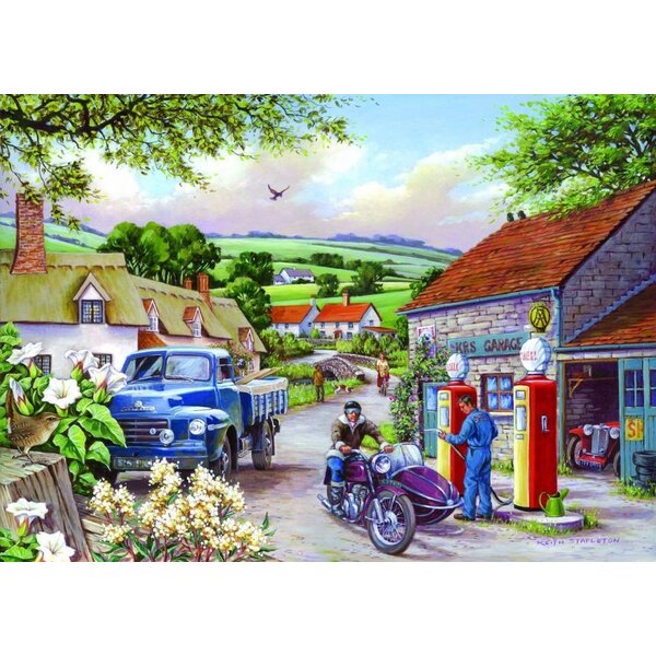 The House of Puzzles Topping Up Puzzle 500 Pieces XL