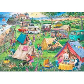 The House of Puzzles No.10 - Camping Puzzle 1000 Pieces