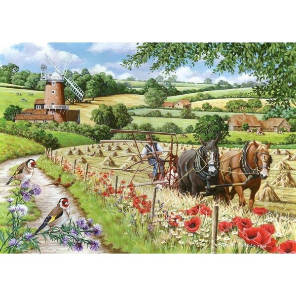 The House of Puzzles Windmill Lane Puzzle 500 Pieces XL
