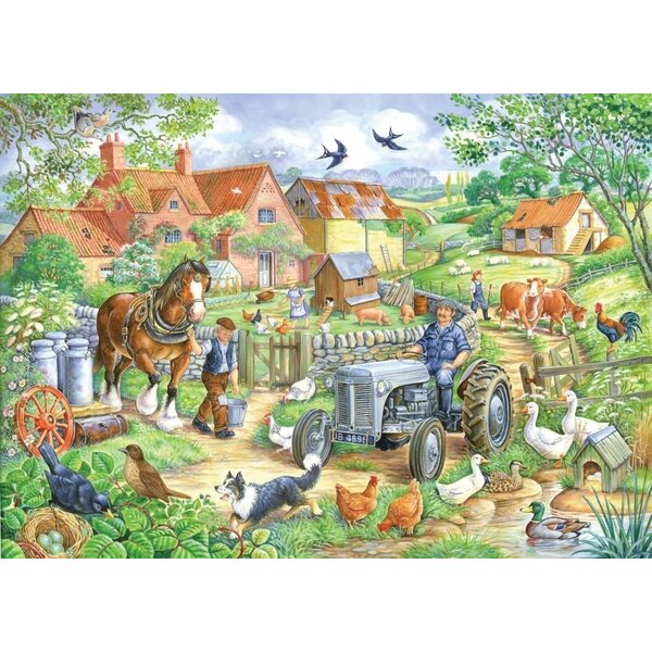 The House of Puzzles Keeping Busy Puzzle 250 Pieces XL