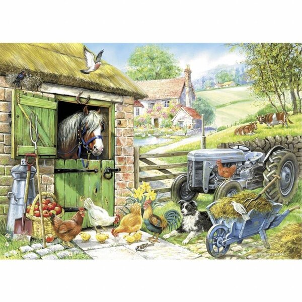 The House of Puzzles Down On The Farm Puzzle 250 Teile XL