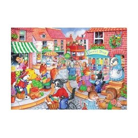 The House of Puzzles In The Town Puzzel 80 Stukjes