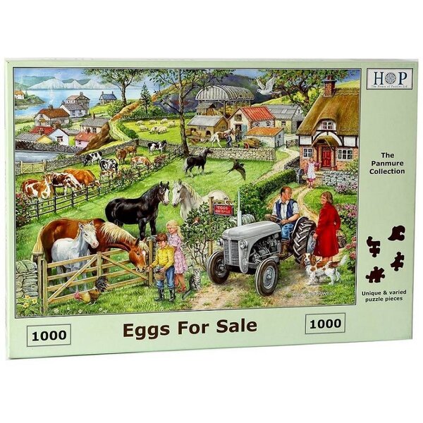 The House of Puzzles Eggs For Sale Puzzel 1000 stukjes