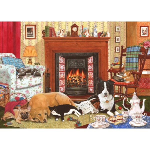 The House of Puzzles Home Comforts Puzzle 1000 Teile