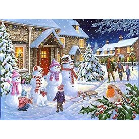 The House of Puzzles Snow Family Puzzel 1000 stukjes