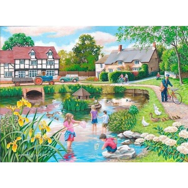 The House of Puzzles Duck Pond Puzzle 250 XL pieces