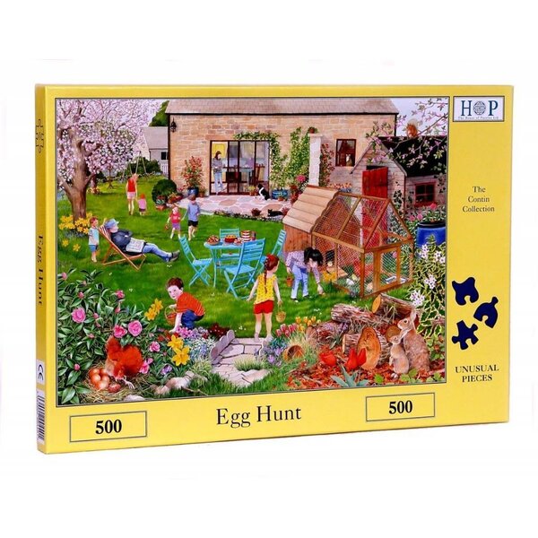The House of Puzzles Egg Hunt Puzzel 500 stukjes