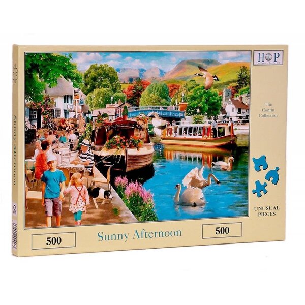 The House of Puzzles Sunny Afternoon Puzzel 500 stukjes