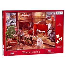 The House of Puzzles Winter Feeding Puzzel 500 stukjes