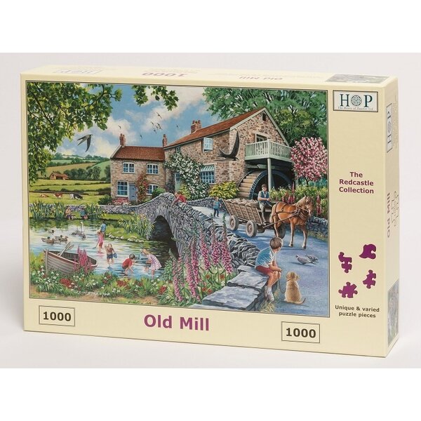 The House of Puzzles Old Mill Puzzel 1000 stukjes