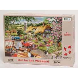 The House of Puzzles Out For The Weekend Puzzel 1000 stukjes