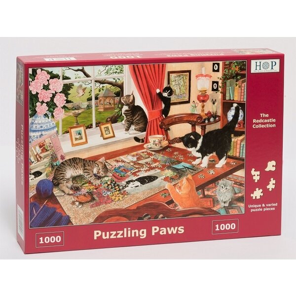 The House of Puzzles Puzzling Paws Puzzle 1000 Stück