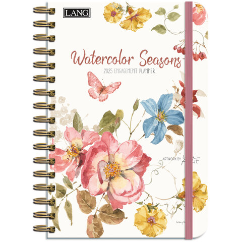 Watercolor Seasons Agenda 2025