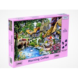 The House of Puzzles Morgenkaffee Puzzle 1000 Teile