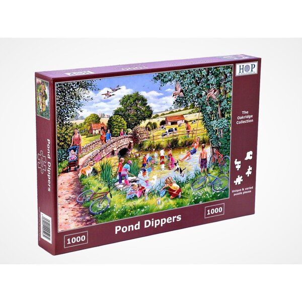 The House of Puzzles Pond Dippers Puzzel 1000 Stukjes