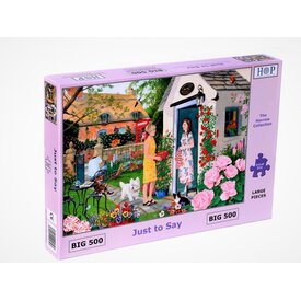 The House of Puzzles Just to Say Puzzle 500 XL-Teile
