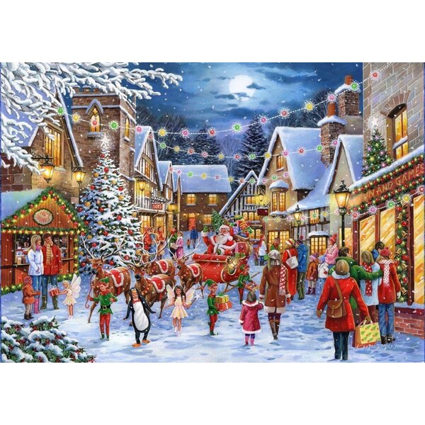 The House of Puzzles Nr.17 Weihnachtsparade Puzzle 1000 Teile