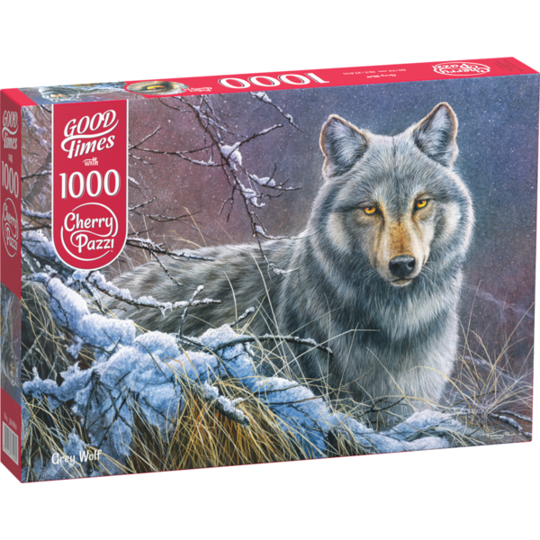CherryPazzi Grauer Wolf Puzzle 1000 Teile