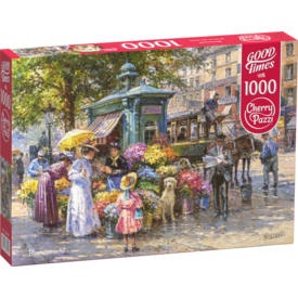 CherryPazzi Blumenmarkt Puzzel 1000 Stukjes