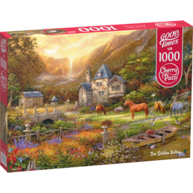 CherryPazzi The Golden Valley Puzzel 1000 Stukjes