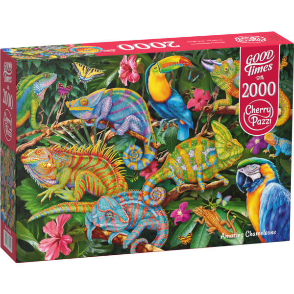 CherryPazzi Amazing Chameleons Puzzle 2000 Pieces