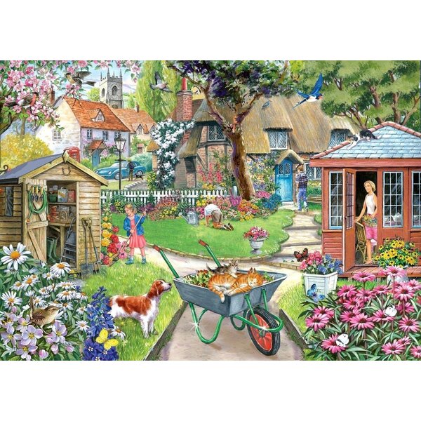 The House of Puzzles Bloomin Lovely Puzzle 500 xl pieces