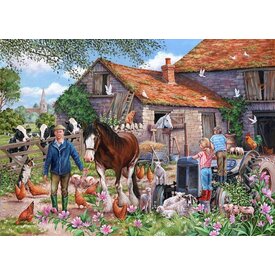 The House of Puzzles MacDonalds Farm Puzzle 500 xl pieces