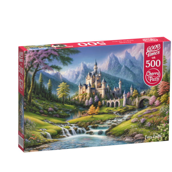 CherryPazzi Fairy Castle Puzzel 500 Stukjes