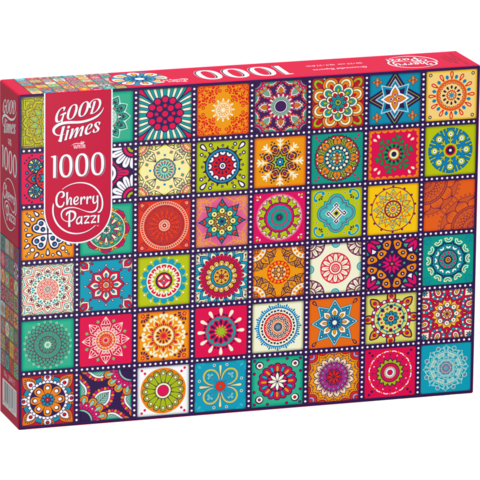 Ornamental Squares Puzzel 1000 Stukjes